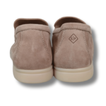Loro Piana Beige Suede Summer Charms Walk Loafers