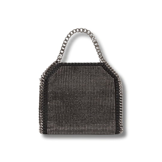Falabella Crystal Mesh Mini Tote Bag