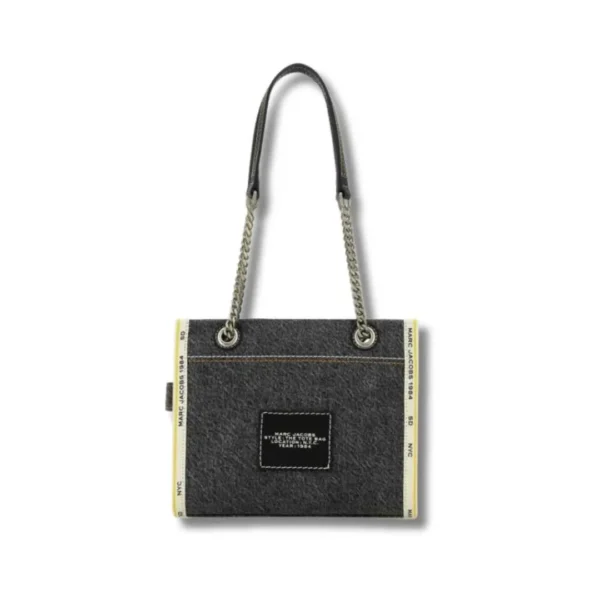 The Denim Chain Small Tote Bag