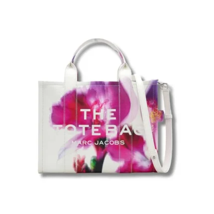 The Future Floral Leather Medium Tote bag