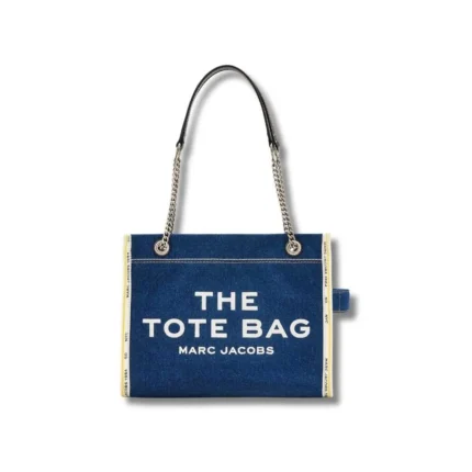 The Medium denim tote bag
