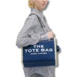 The Medium denim tote bag